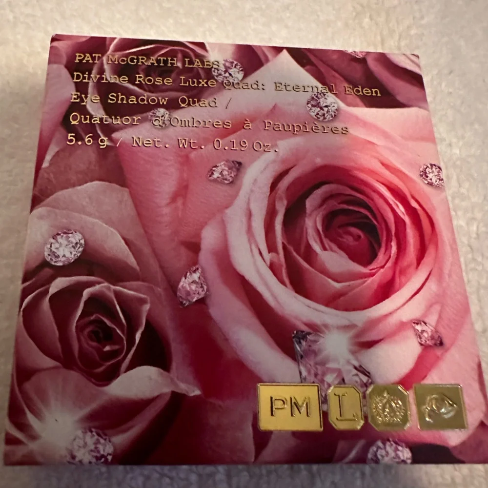 NEW IN BOX! PAT McGRATH LABS Divine Rose Luxe Quad: Eternal Eden -Eyeshadow Quad